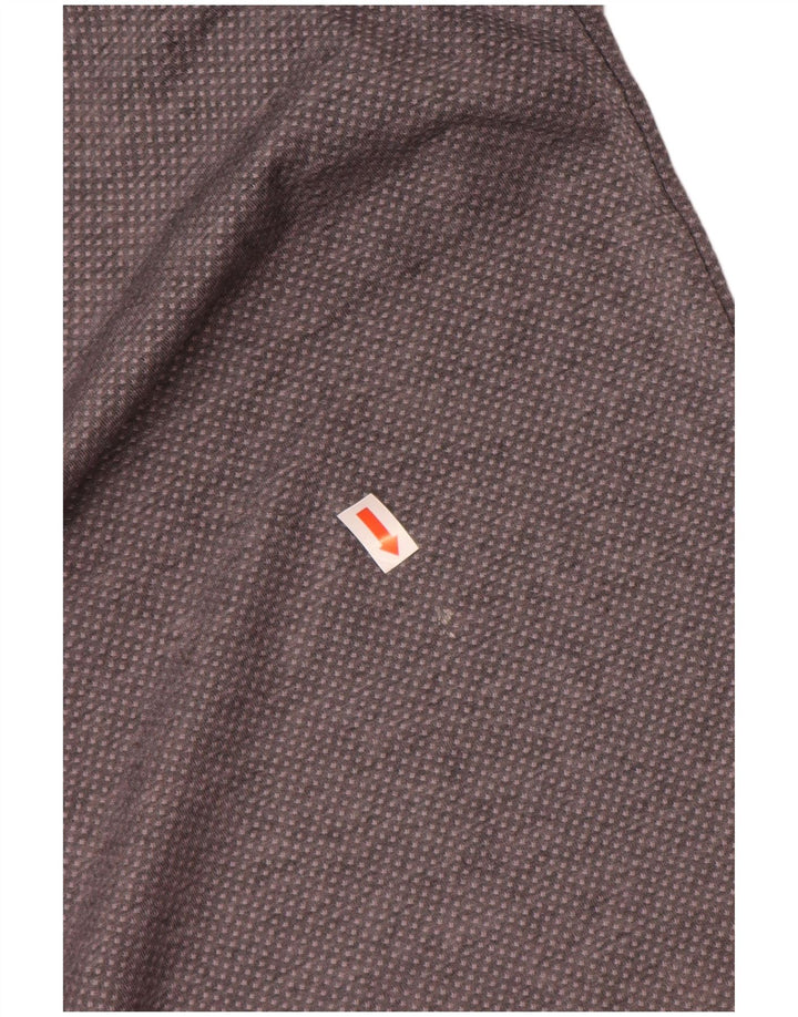 Polo NIKE da uomo Dri Fit XL in poliestere color block grigio