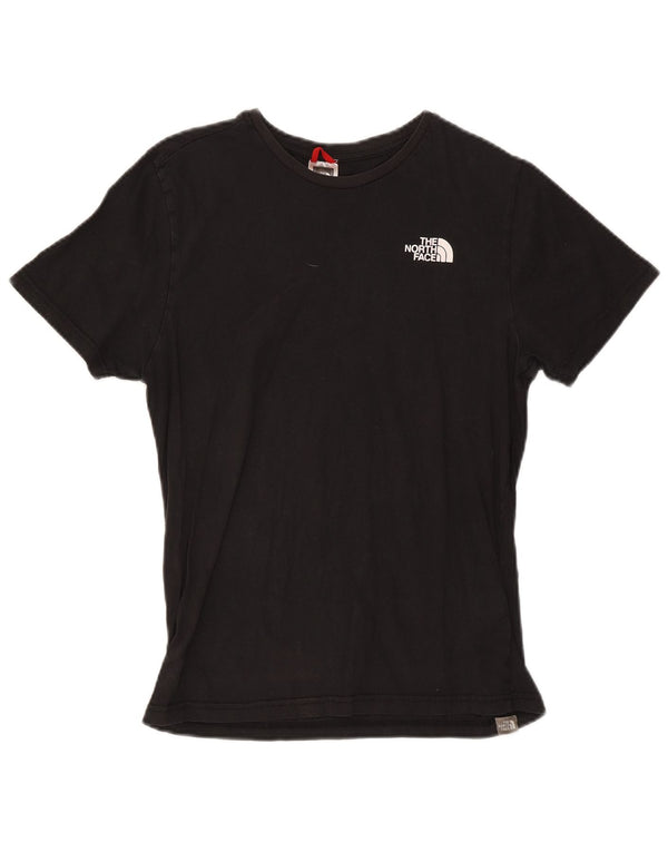 THE NORTH FACE T-shirt da uomo Top piccola in cotone nero