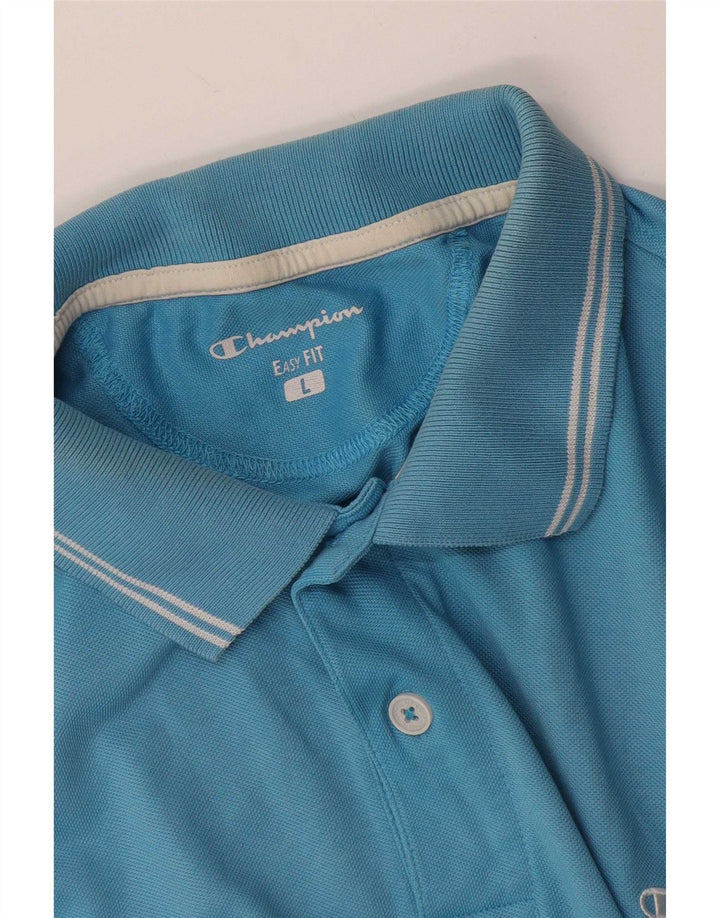 Polo Champion da uomo Easy Fit, taglia grande, blu