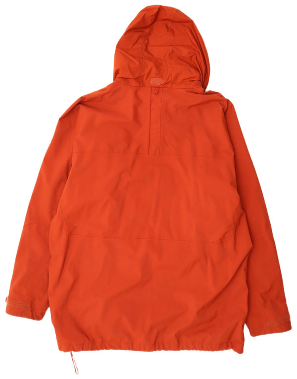 Giacca antipioggia con cappuccio da uomo Helly Hansen UK 44 2XL Nylon arancione