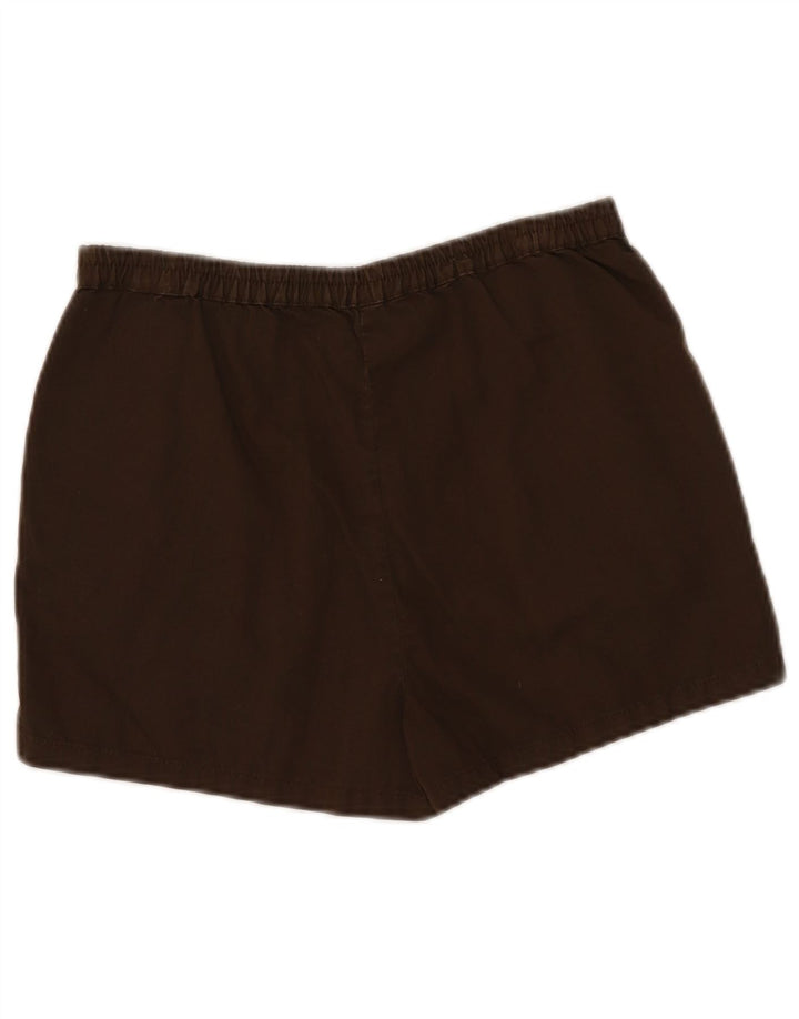 Pantaloncini casual da donna Benetton IT 42 Medium W28 Cotone marrone