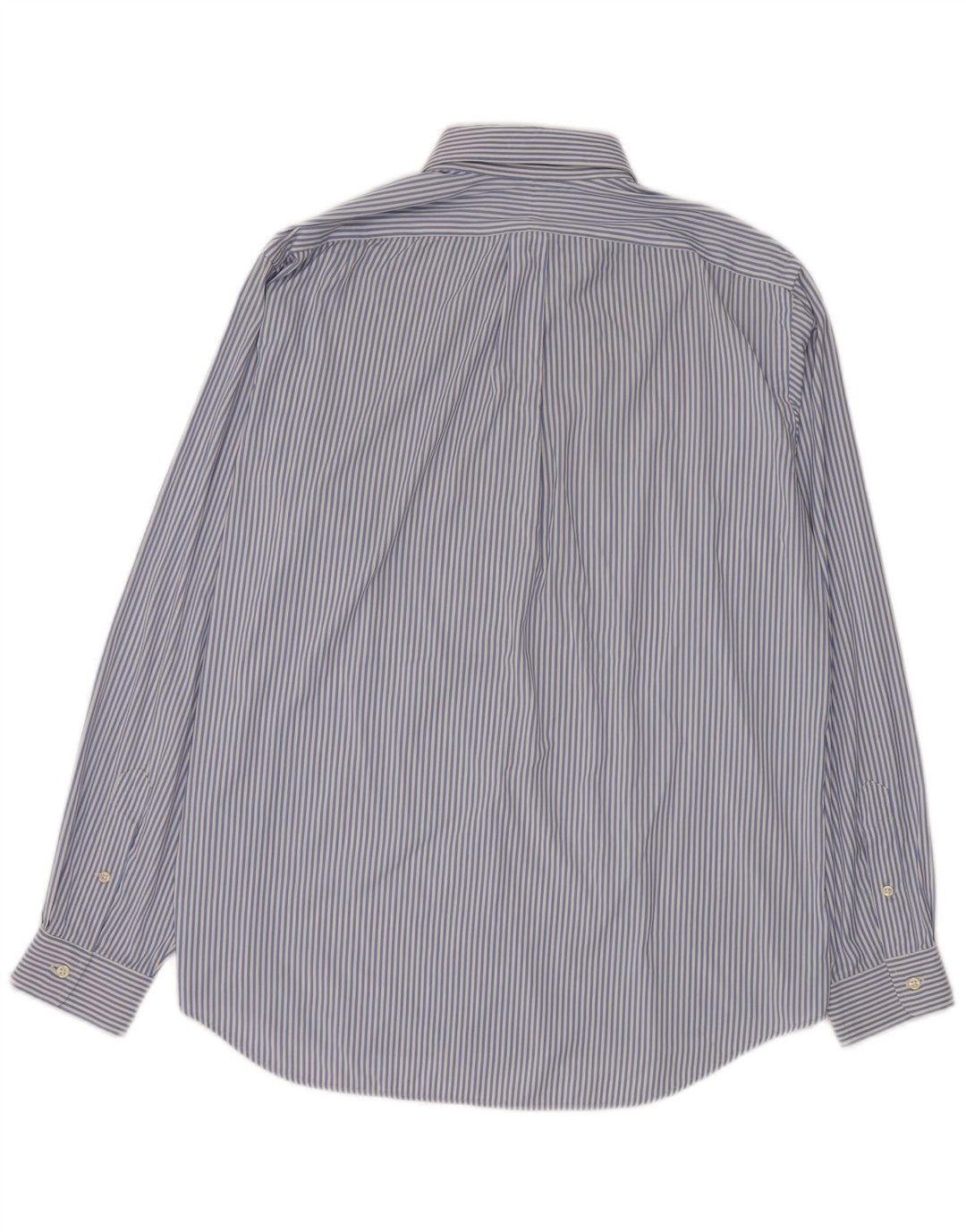 Camicia da uomo Ralph Lauren grande nylon a righe blu