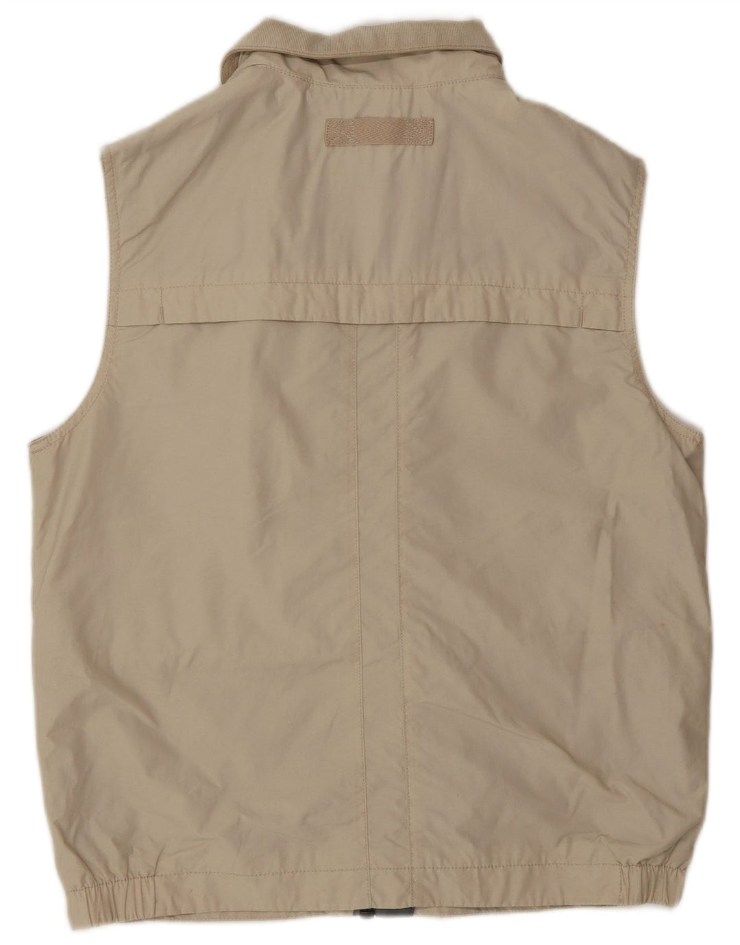 Gilet pratico da uomo Marks & Spencer UK 36 piccolo poliestere beige