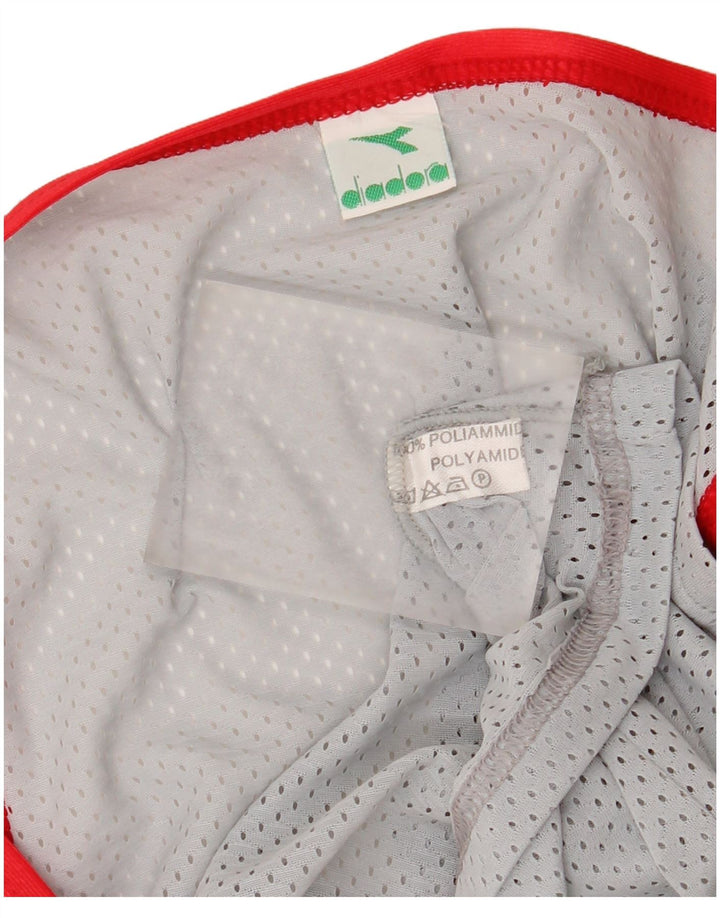 Canotta grafica da uomo Diadora Small multicolore in poliammide color block