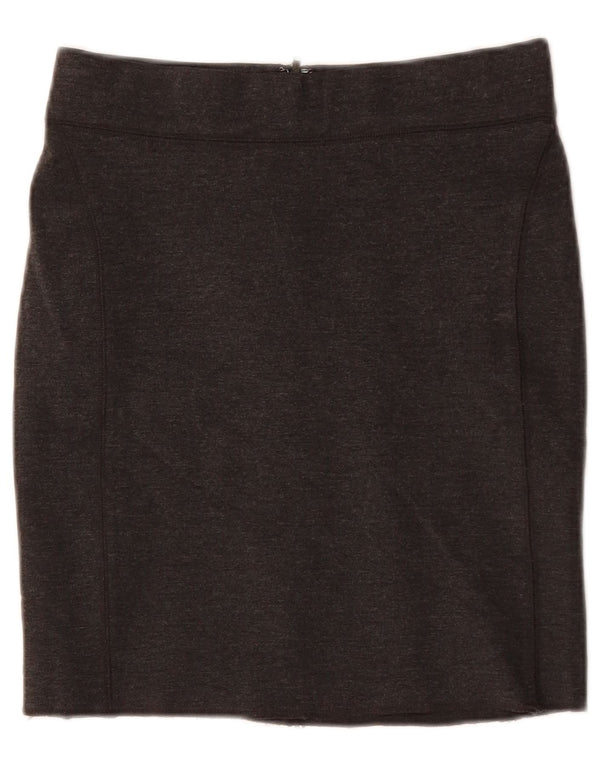 Minigonna da donna JACK WILLS UK 10 piccola W26 viscosa grigia