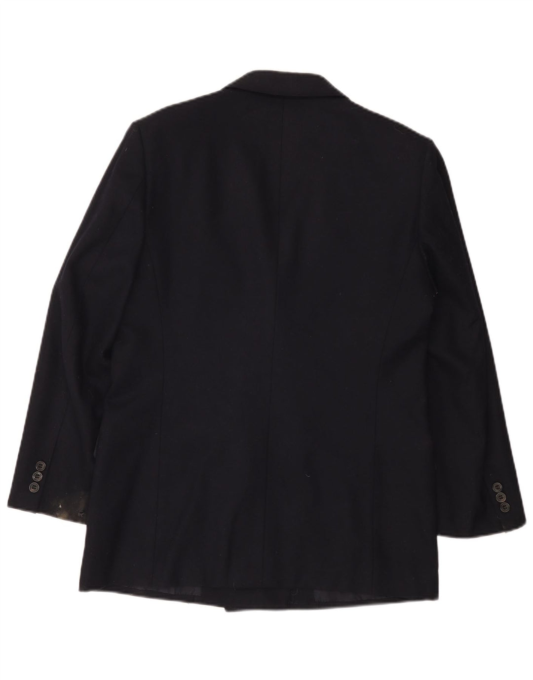 Giacca blazer doppiopetto da uomo Aquascutum UK 36 piccola blu navy