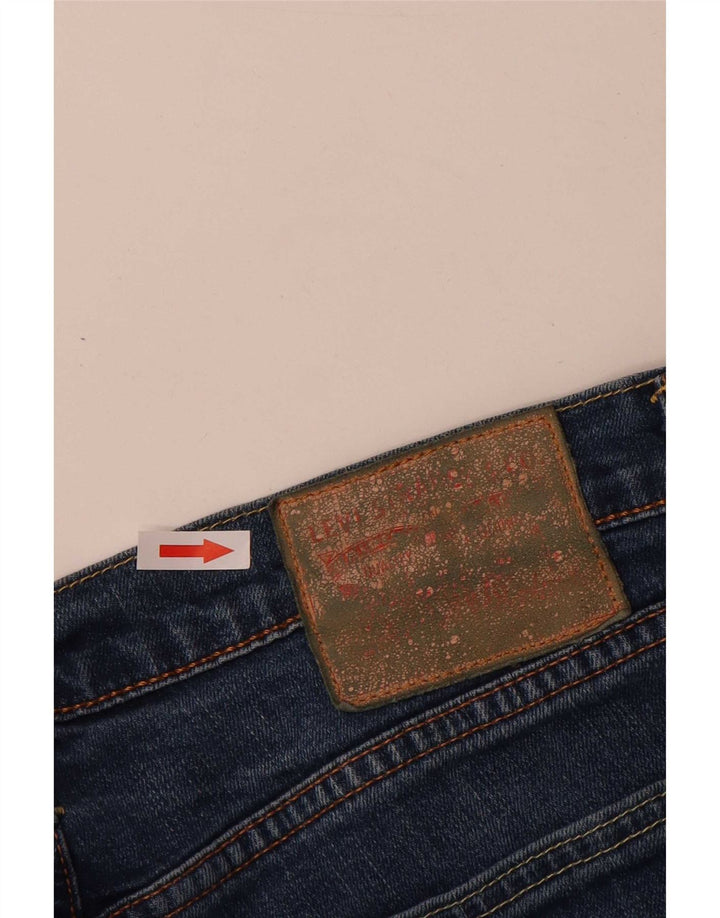 Jeans slim da uomo Levi's W34 L32 in cotone blu