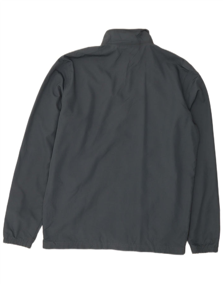 Giacca da ginnastica da uomo UNDER ARMOUR Heat Gear Top in poliestere grigio medio