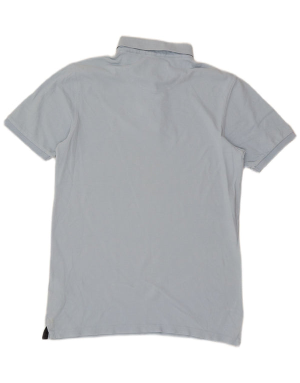 Polo da uomo Classic Fit Jack Wills piccola in cotone blu