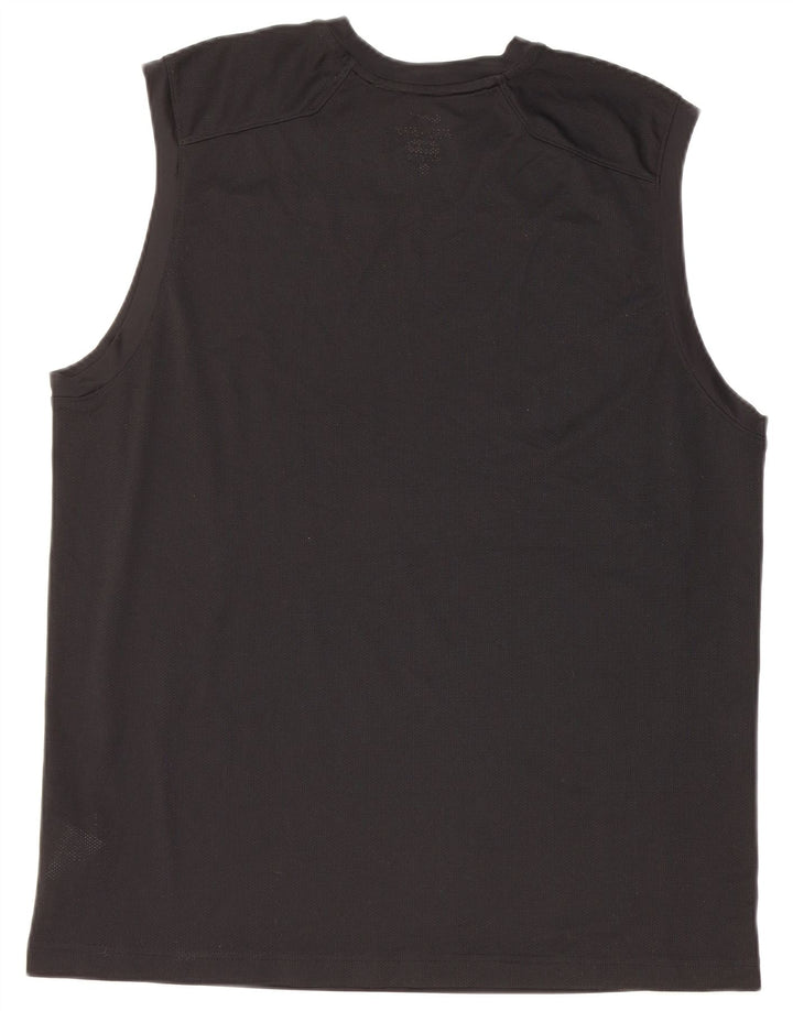 Canotta Nike Dri Fit da uomo XL nera in poliestere