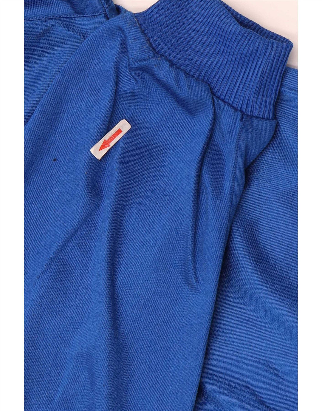Giacca da ginnastica vintage da uomo XL in poliestere color block multicolore