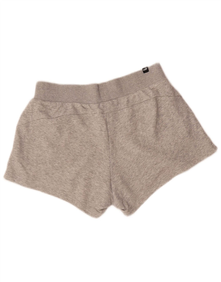 Pantaloncini sportivi da donna Puma UK 14 cotone grigio medio