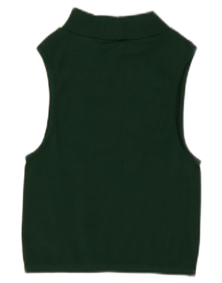 Canotta corta da donna Zara UK 4 XS verde