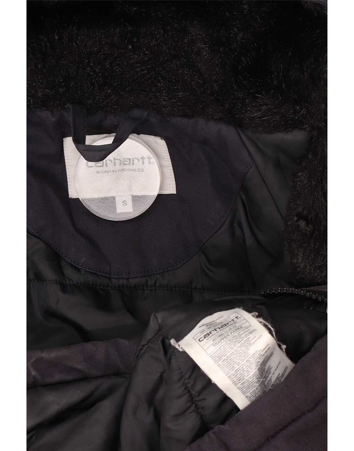 Giacca a vento con cappuccio da uomo Carhartt UK 36 Small Poliestere blu navy