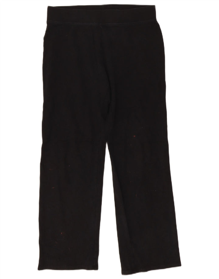 Pantaloni da tuta da donna Marks & Spencer UK 12 medio cotone nero