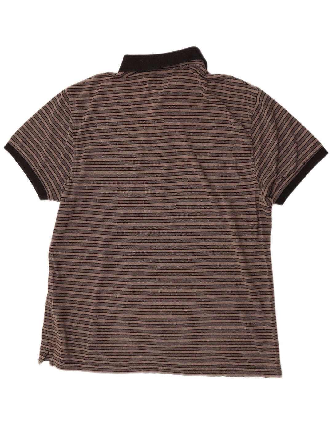 Polo Levi's da uomo XL in cotone a righe marroni