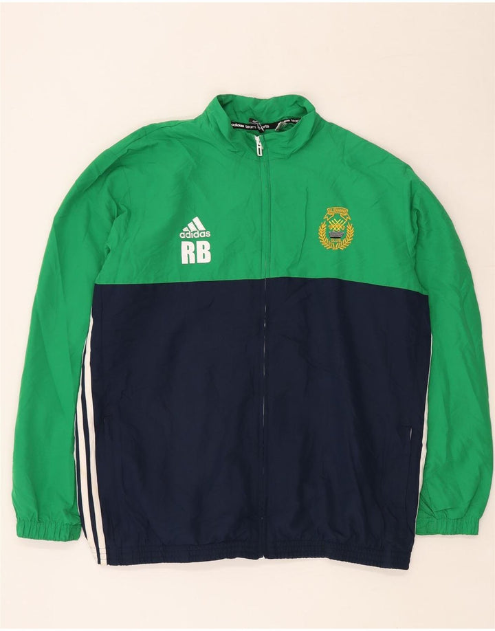 ADIDAS Giacca da uomo con grafica Climalite Graphic XL Colorblock verde