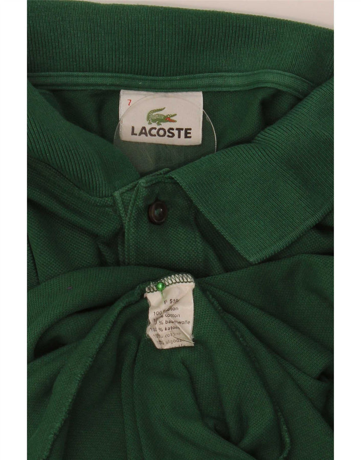 Polo da uomo Lacoste taglia 7 2XL cotone verde