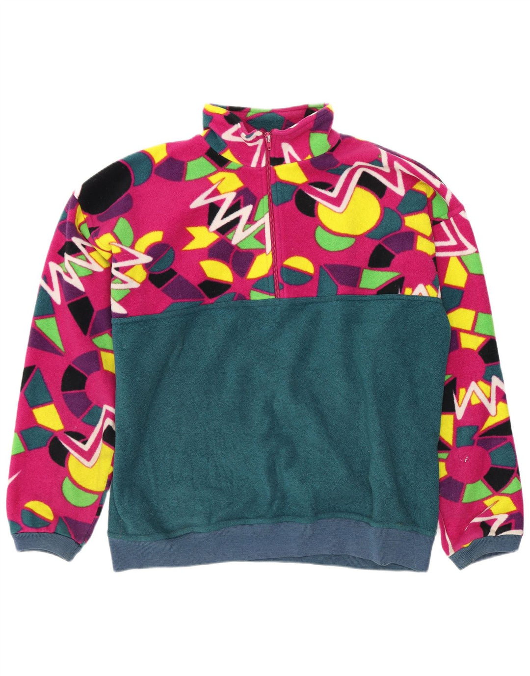 Maglione in pile da uomo Conte of Florence medio multicolore geometrico
