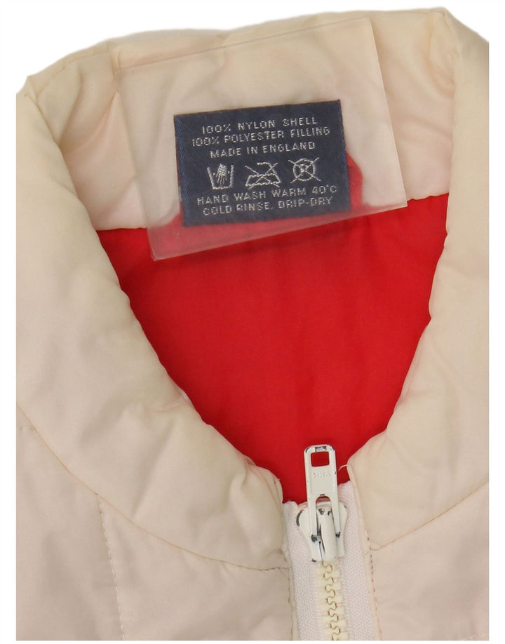 Gilet imbottito da uomo Musto UK 38 nylon color block medio multicolore