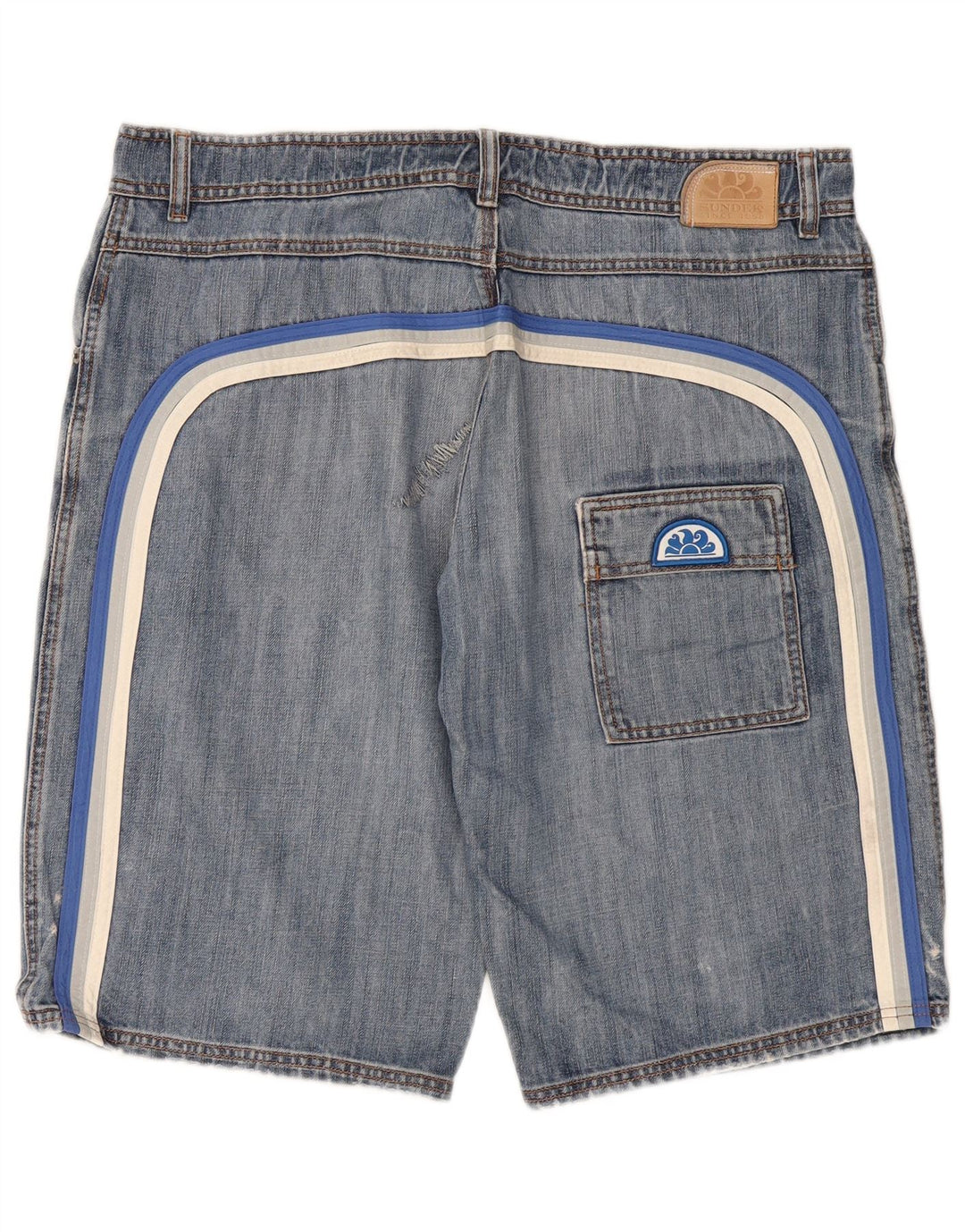 Pantaloncini di jeans da uomo Sundek W40 XL in cotone blu