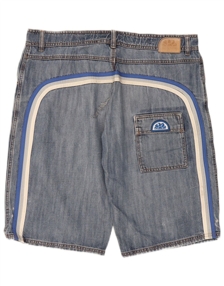 Pantaloncini di jeans da uomo Sundek W40 XL in cotone blu