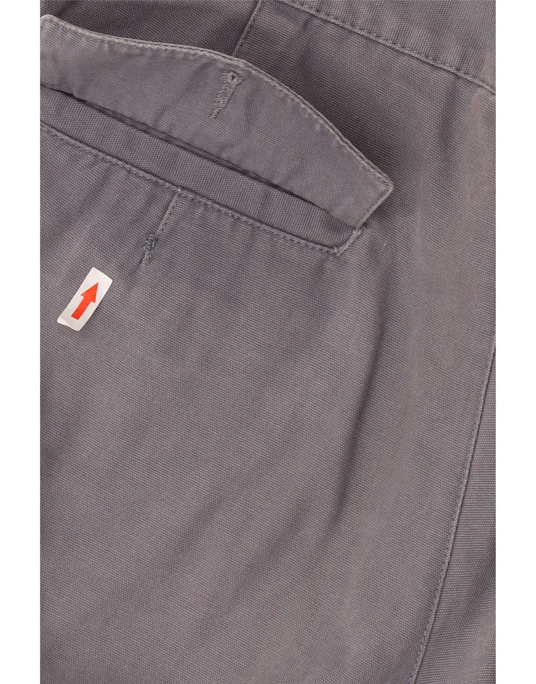 Pantaloni cargo dritti da uomo Rifle W36 L34 cotone grigio