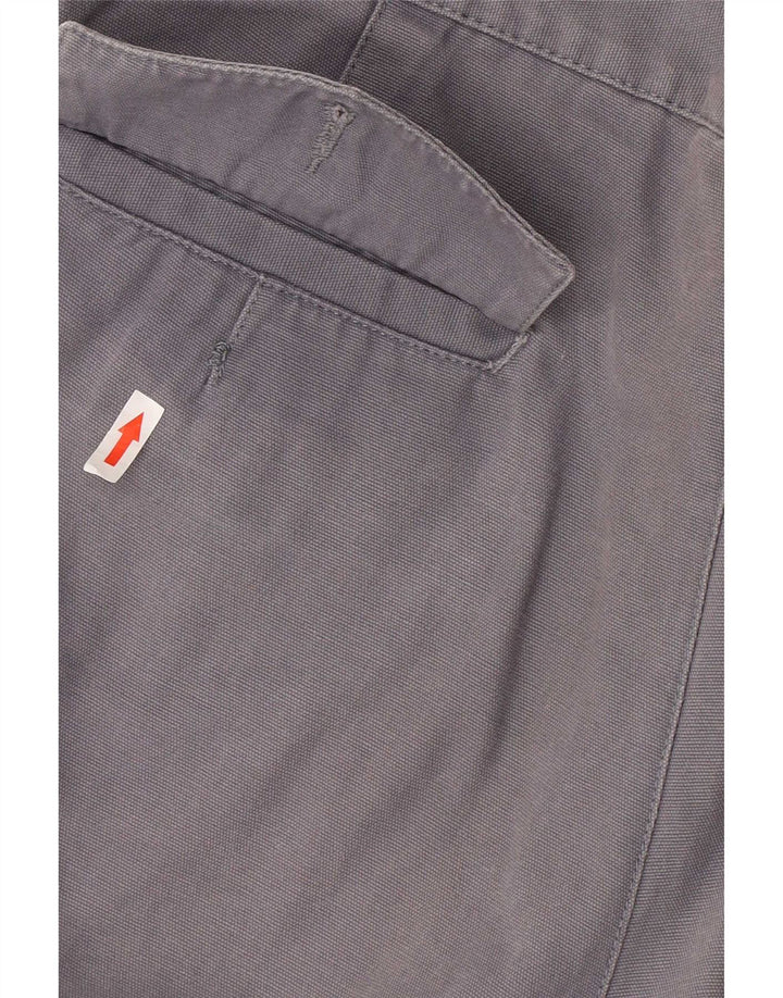 Pantaloni cargo dritti da uomo Rifle W36 L34 cotone grigio