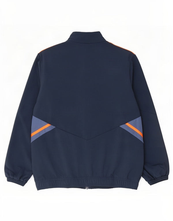 Giacca da ginnastica Adidas da ragazzo del Manchester United, 11-12 anni, blu navy