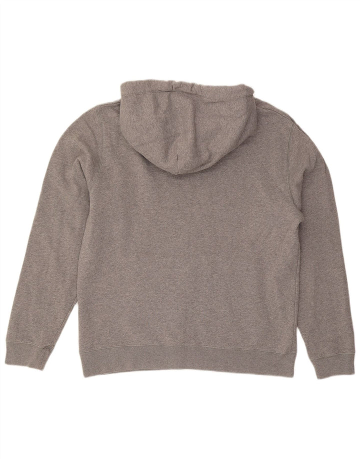 Maglione con cappuccio grafico da uomo Jack Wills grande in cotone grigio