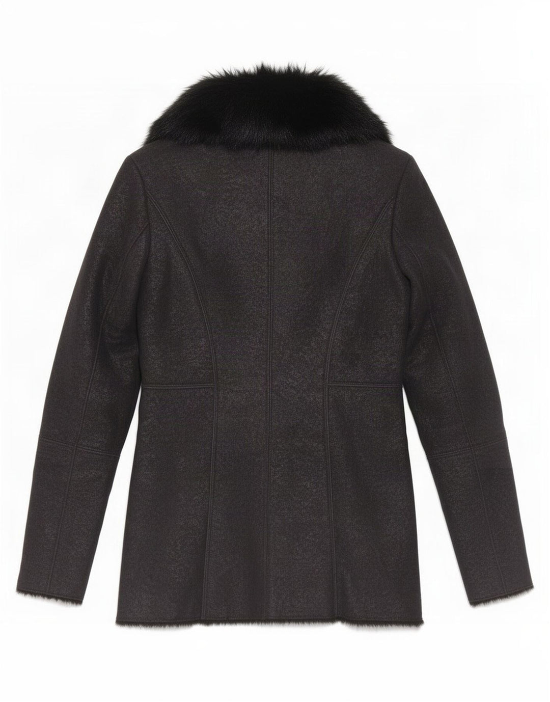 Giacca Sherpa da donna Guess UK 4 XS poliestere nero