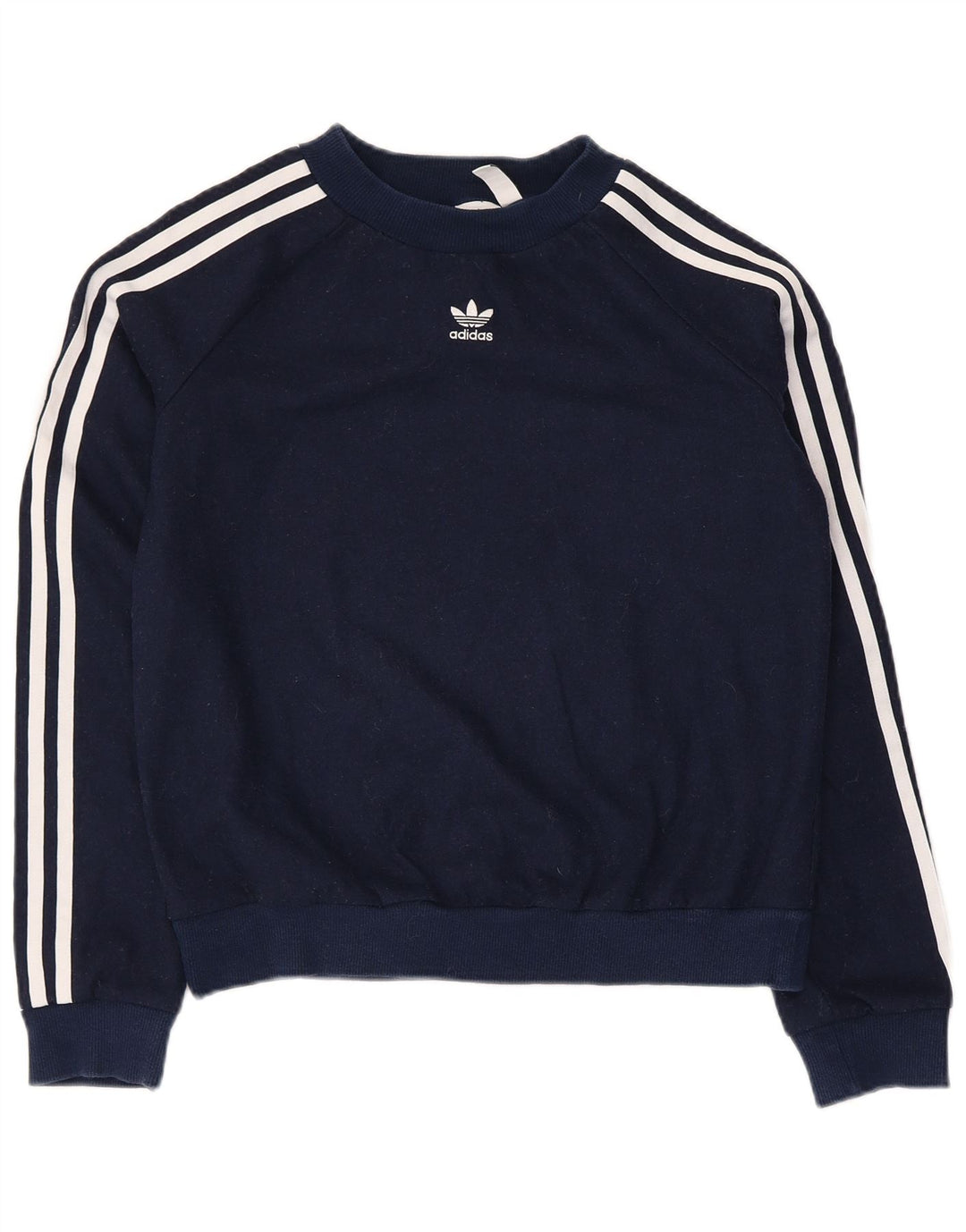 Felpa corta da uomo Adidas UK 8 Small poliestere blu navy