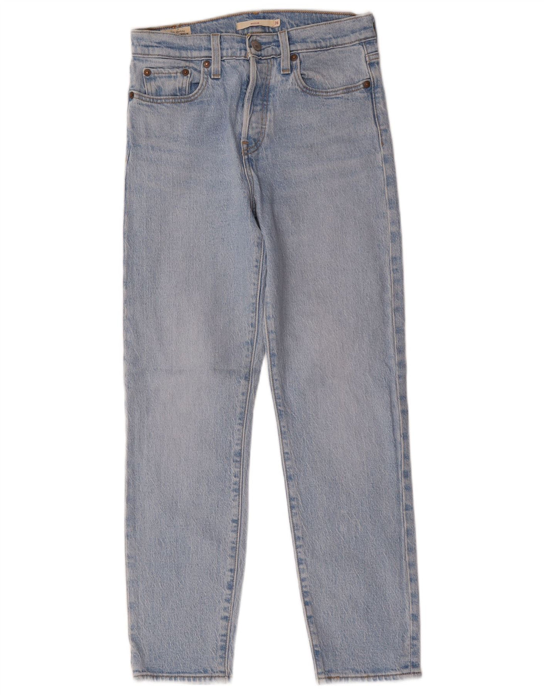 Jeans dritti Wedgie da donna Levi's W26 L27 cotone blu