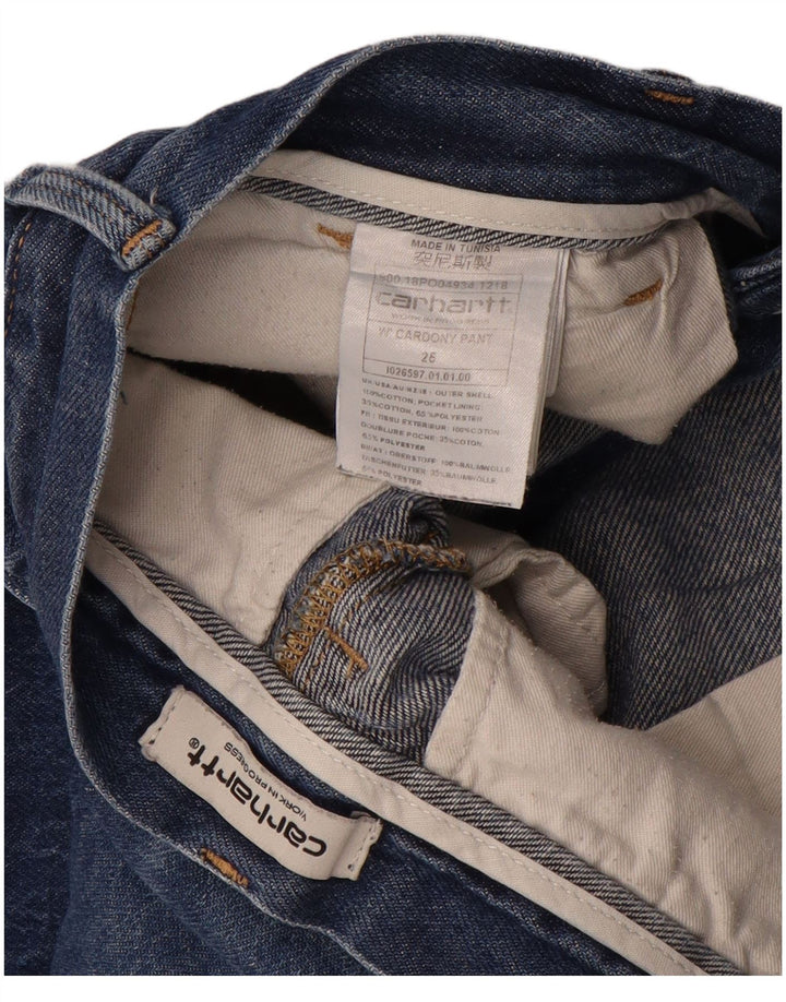 Jeans larghi da donna Carhartt W25 L26 cotone blu