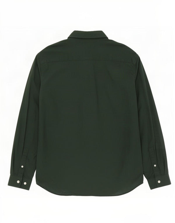 Camicia slim fit da uomo Jack Wills XL in cotone verde