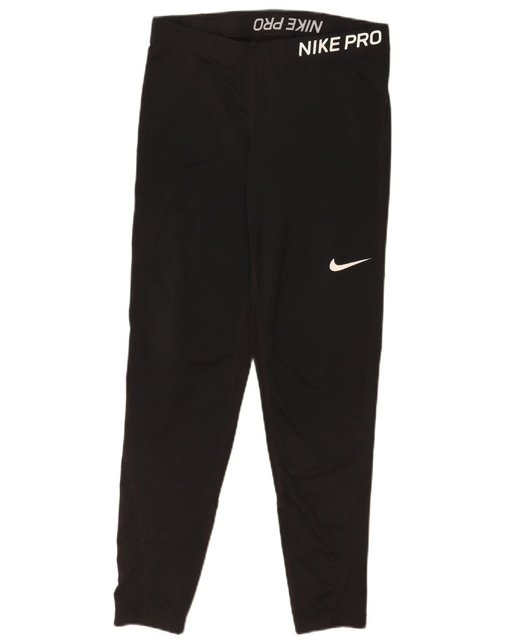 Leggings Nike da donna UK 16 grande poliestere nero