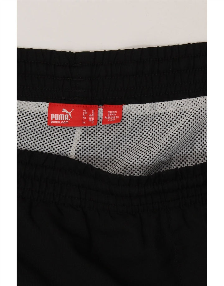 Pantaloncini sportivi grafici da uomo Puma Medium Black Colourblock