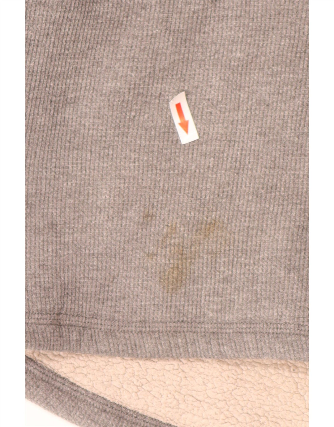 Felpa da uomo Lee con collo abbottonato, maglione piccolo in cotone grigio