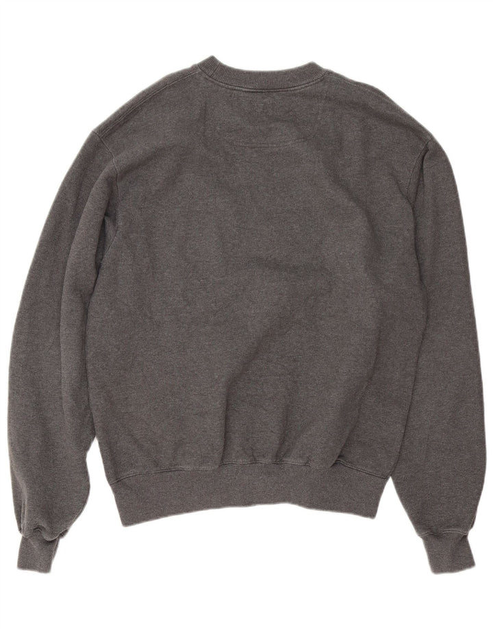 Felpa da uomo Champion in cotone grigio medio