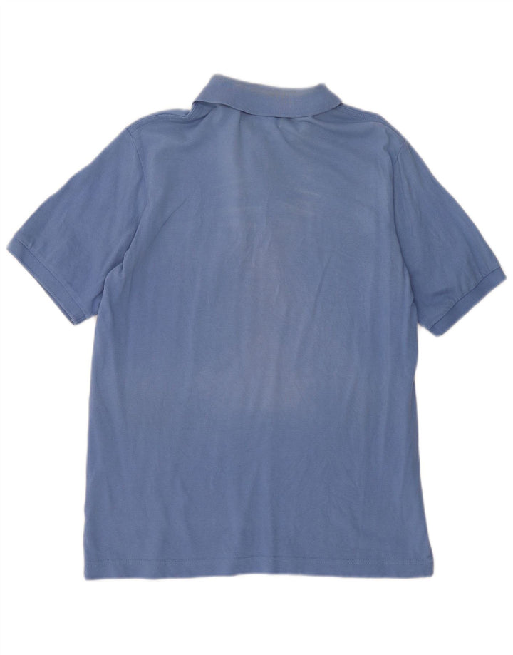 Polo Kappa Uomo Blu Medio in cotone