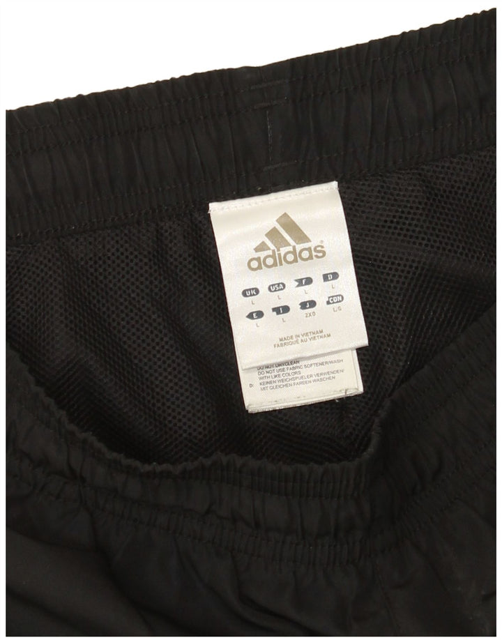 Pantaloni da tuta da uomo Adidas Joggers Large Nero Colourblock Poliestere