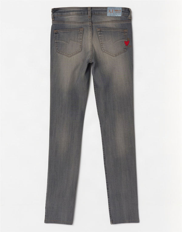 Jeans skinny da donna Armani W30 L32 cotone blu