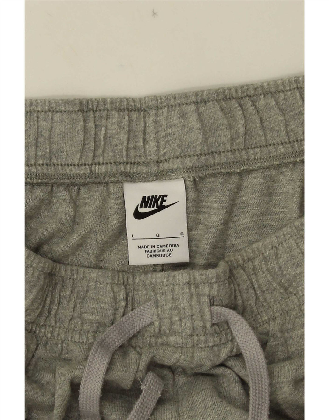 Pantaloncini sportivi Nike da uomo grandi grigi