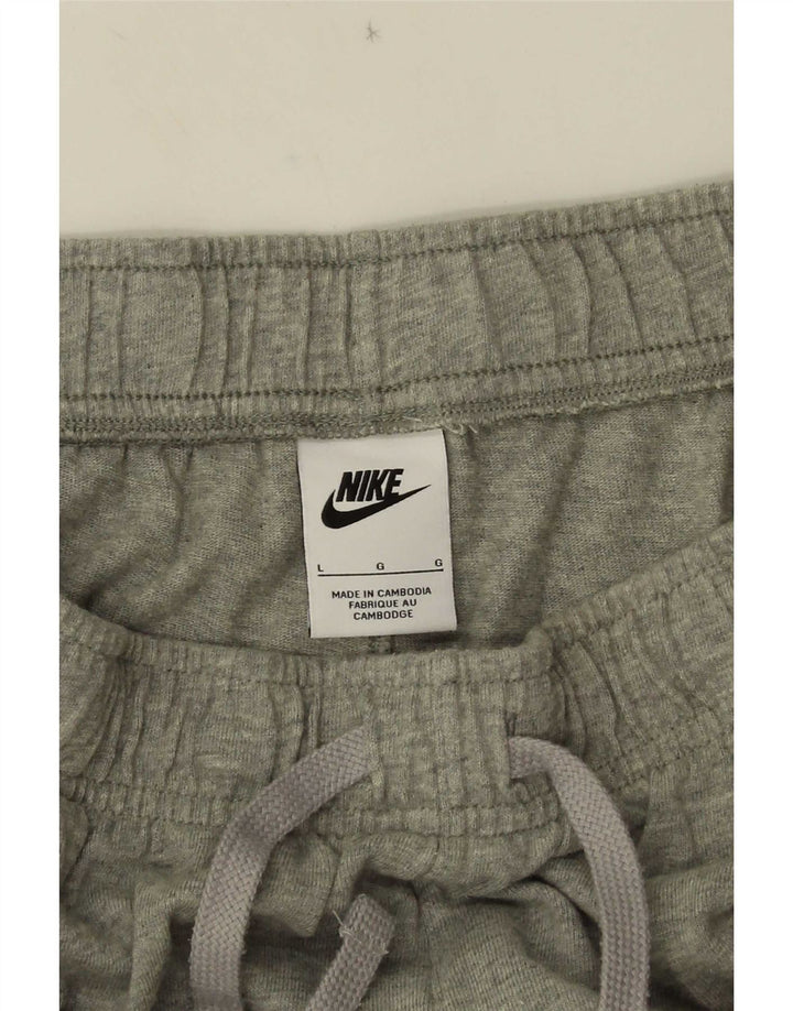 Pantaloncini sportivi Nike da uomo grandi grigi