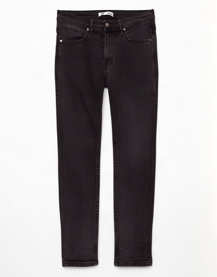 Jeans slim da uomo Zara EU 42 Large W32 L28 Neri
