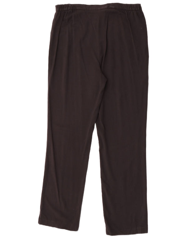 Pantaloni casual slim da donna Marks & Spencer UK 14 Large W32 L32 neri