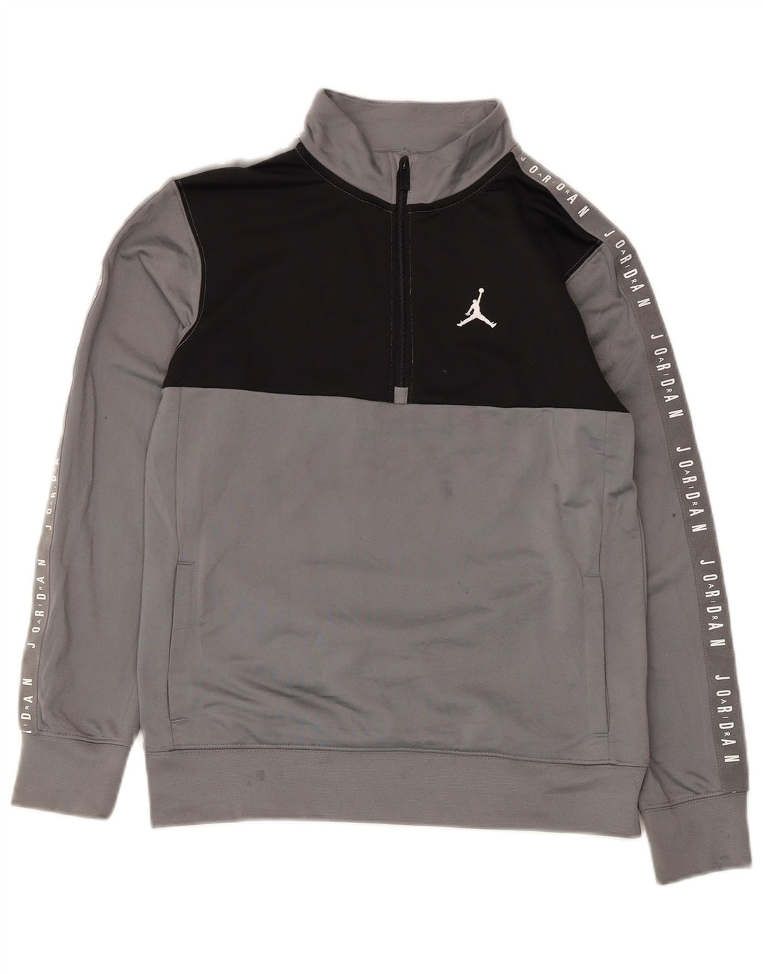 Felpa con grafica Jordan per ragazzi, 12-13 anni, grande, color grigio