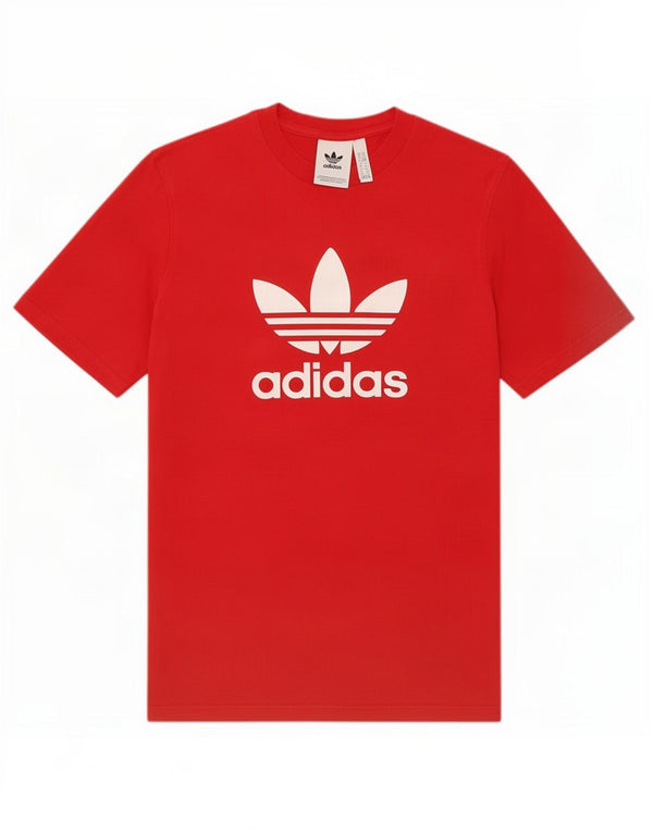T-shirt grafica da uomo Adidas XS rossa