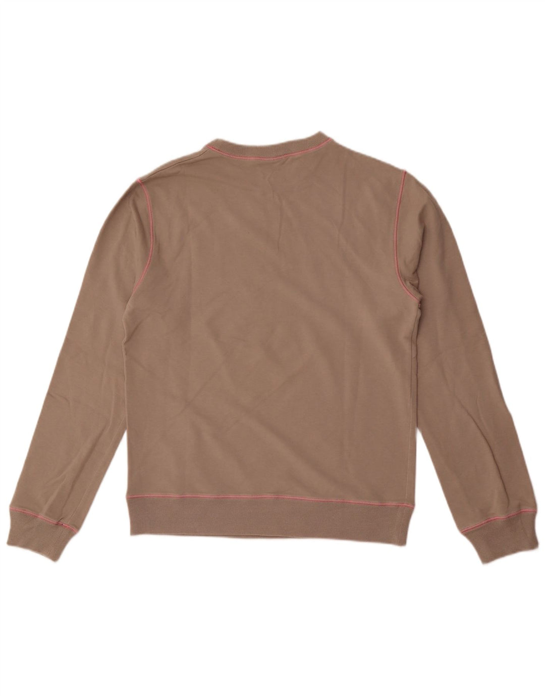 Felpa grafica da uomo Richmond Maglione grande in cotone marrone