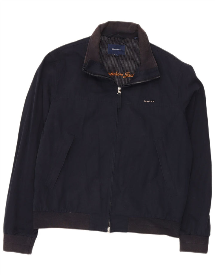 Giubbotto bomber da uomo Gant UK 38 poliestere medio blu navy